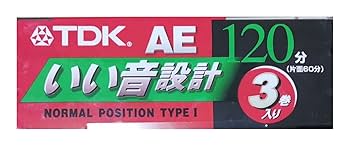 TDK AE-120*11G カセットテープ Amazon | TDK オーディオ カセットテープ AE 120分 3本セット AE